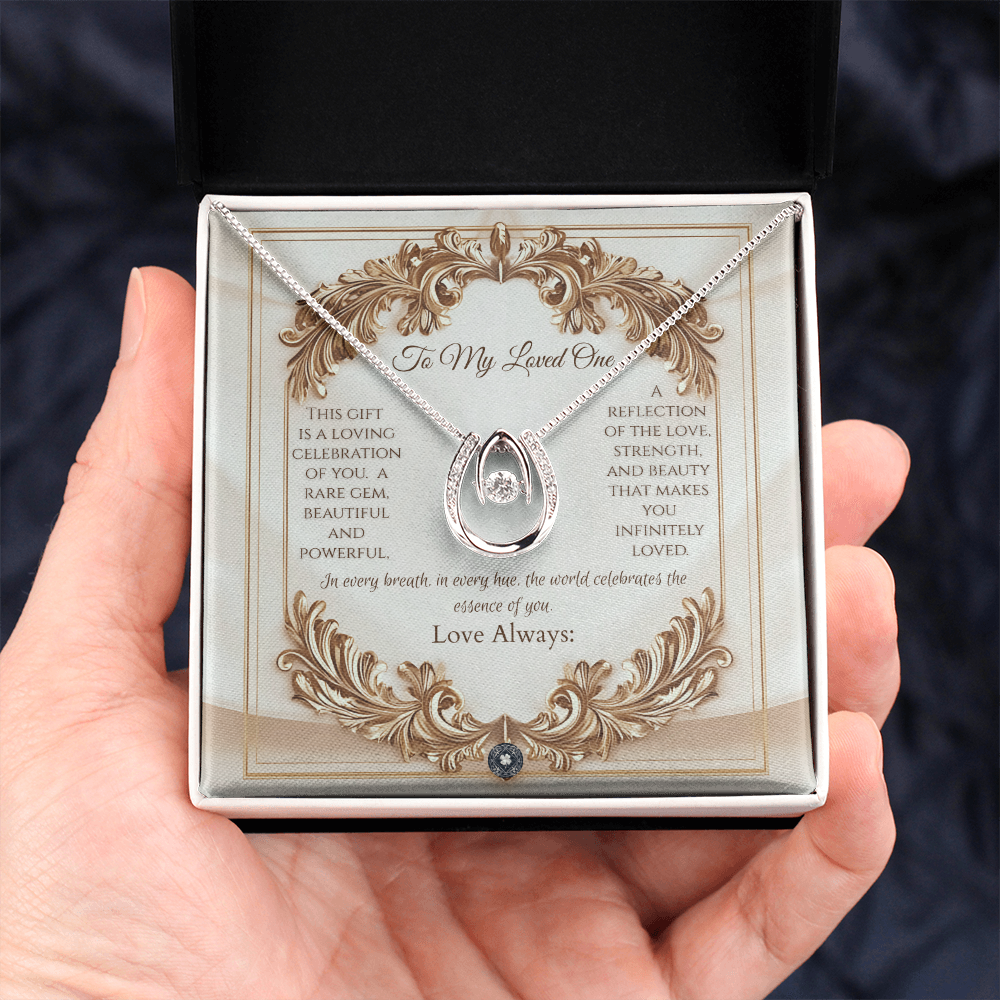 Lucky In Love Necklace: Elegance