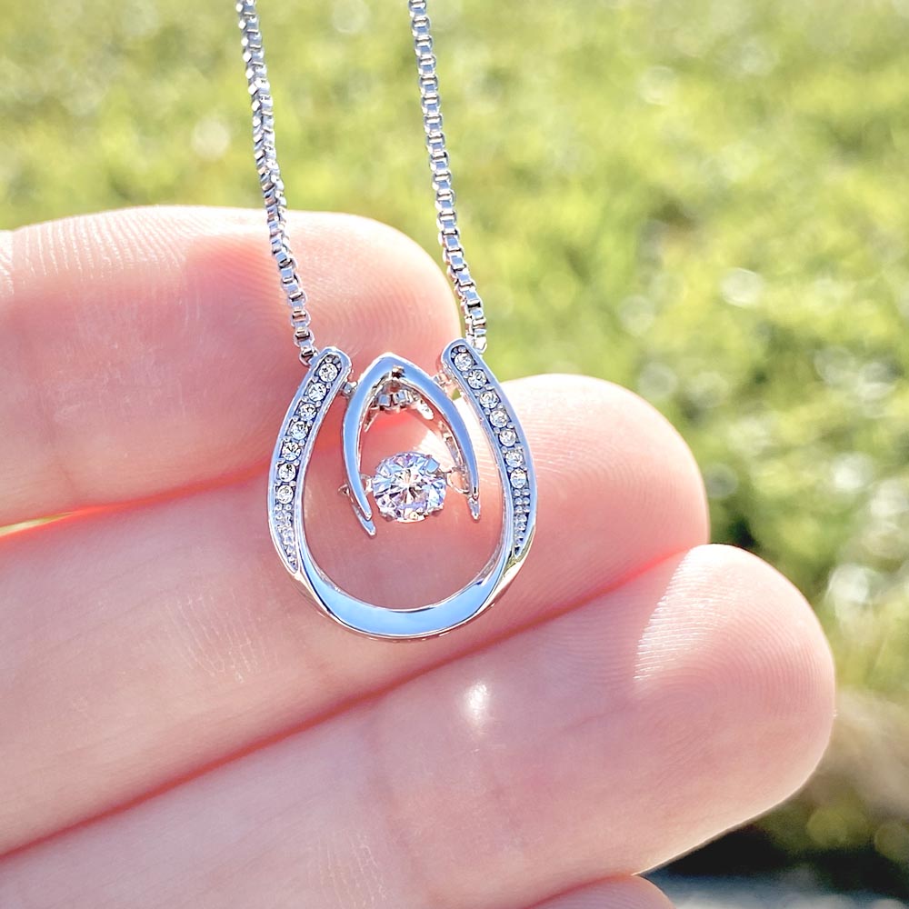 Lucky In Love Necklace: Sweetheart