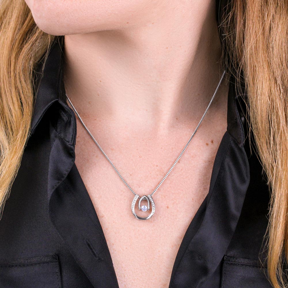 Lucky In Love Necklace: Angel