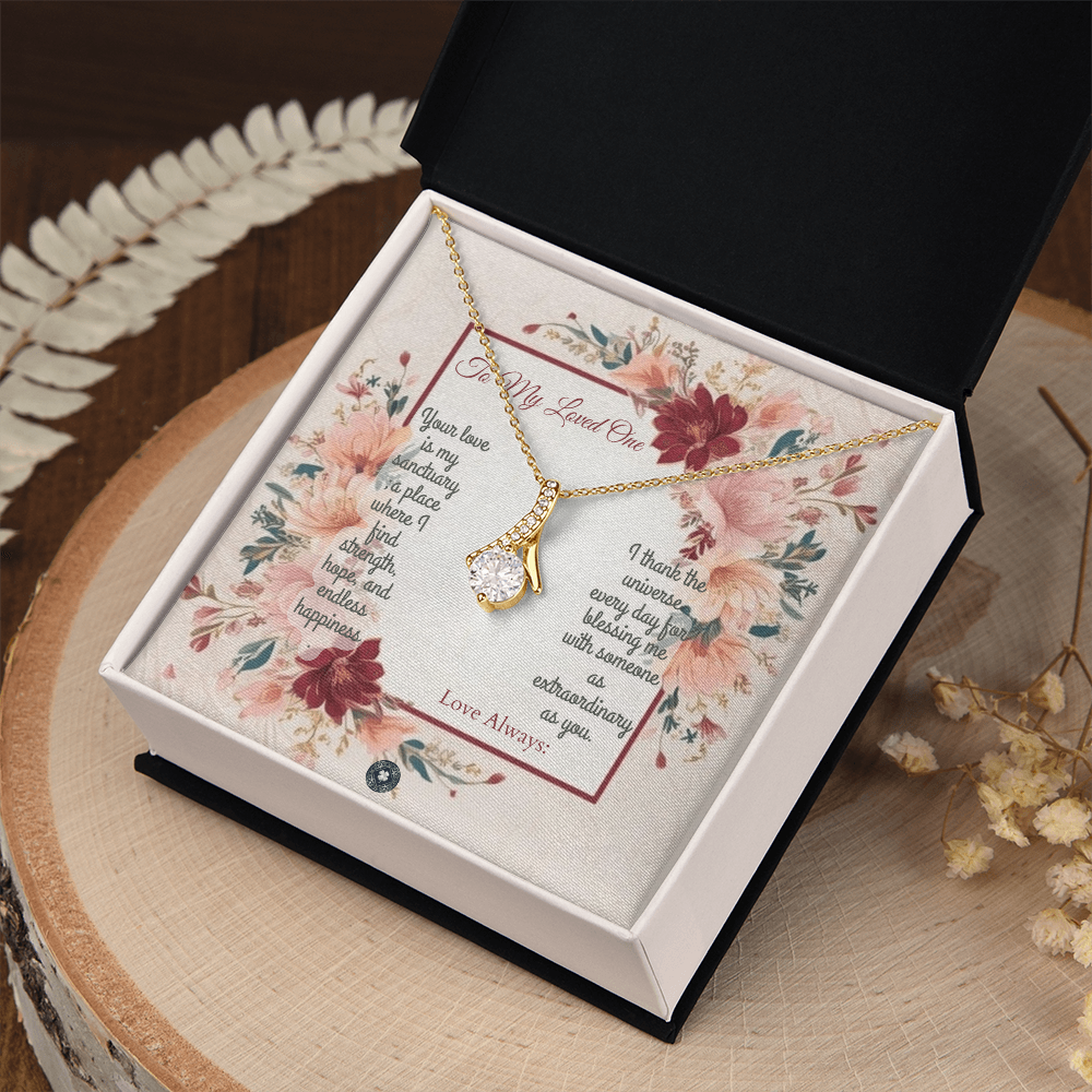Alluring Beauty Necklace: Darling
