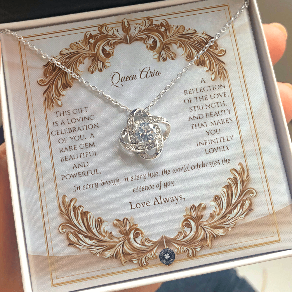 Love Knot Necklace: Elegance