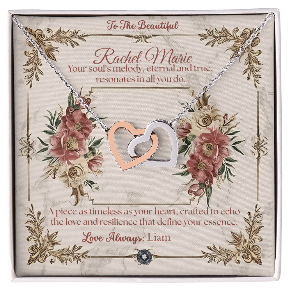 Interlocking Hearts Necklace: Beautiful