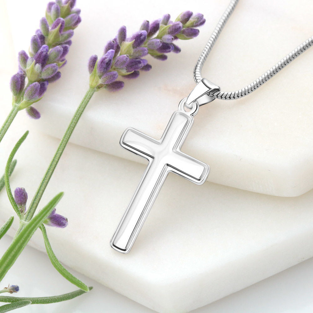 Artisan Cross Necklace: Elegance