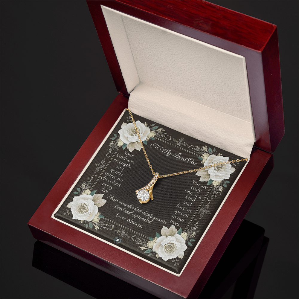 Alluring Beauty Necklace: Angel Jewelry 18K Yellow Gold Two Tone Box The Silver Clover & Co.