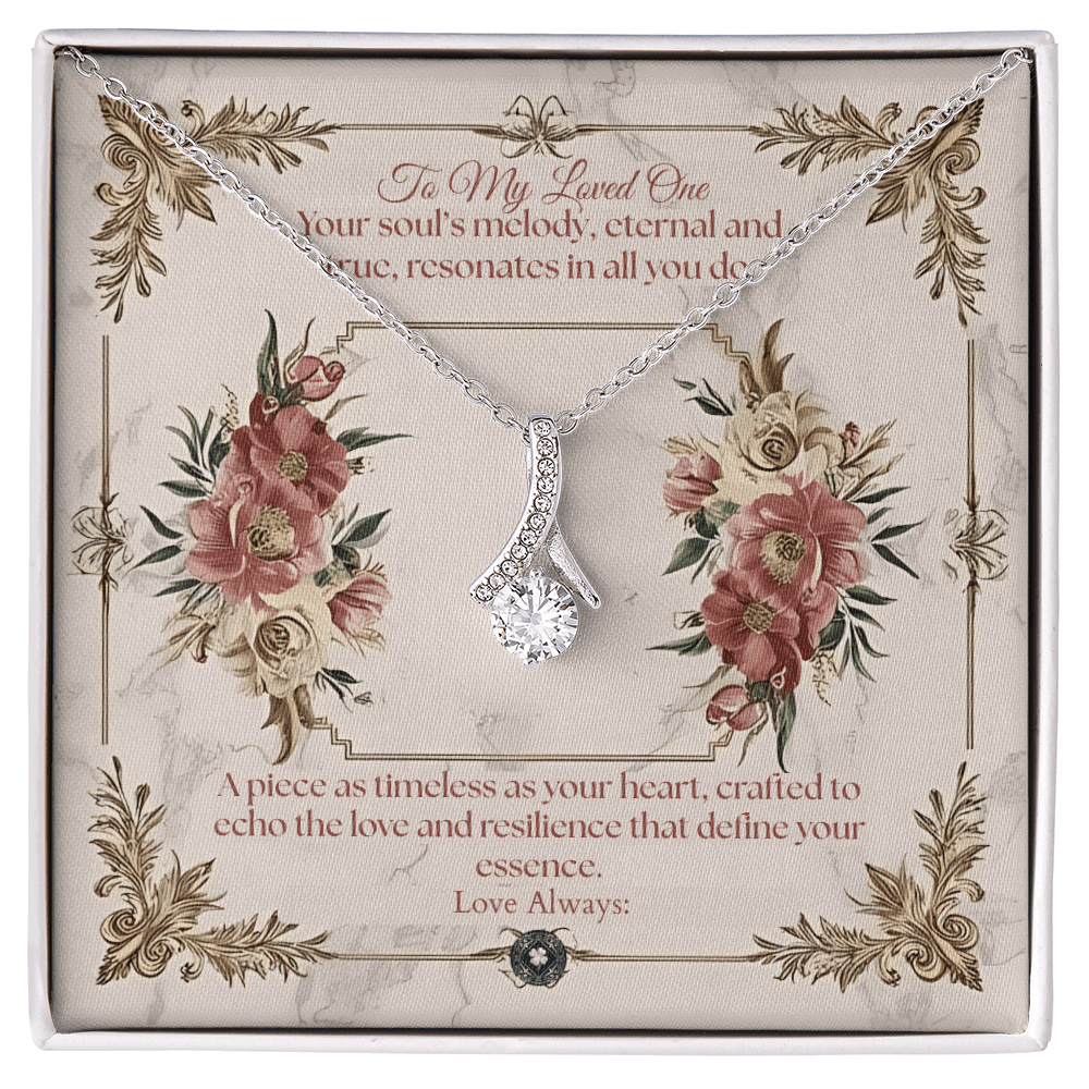 Alluring Beauty Necklace: Beautiful Jewelry 14k White Gold Two Tone Box The Silver Clover & Co.
