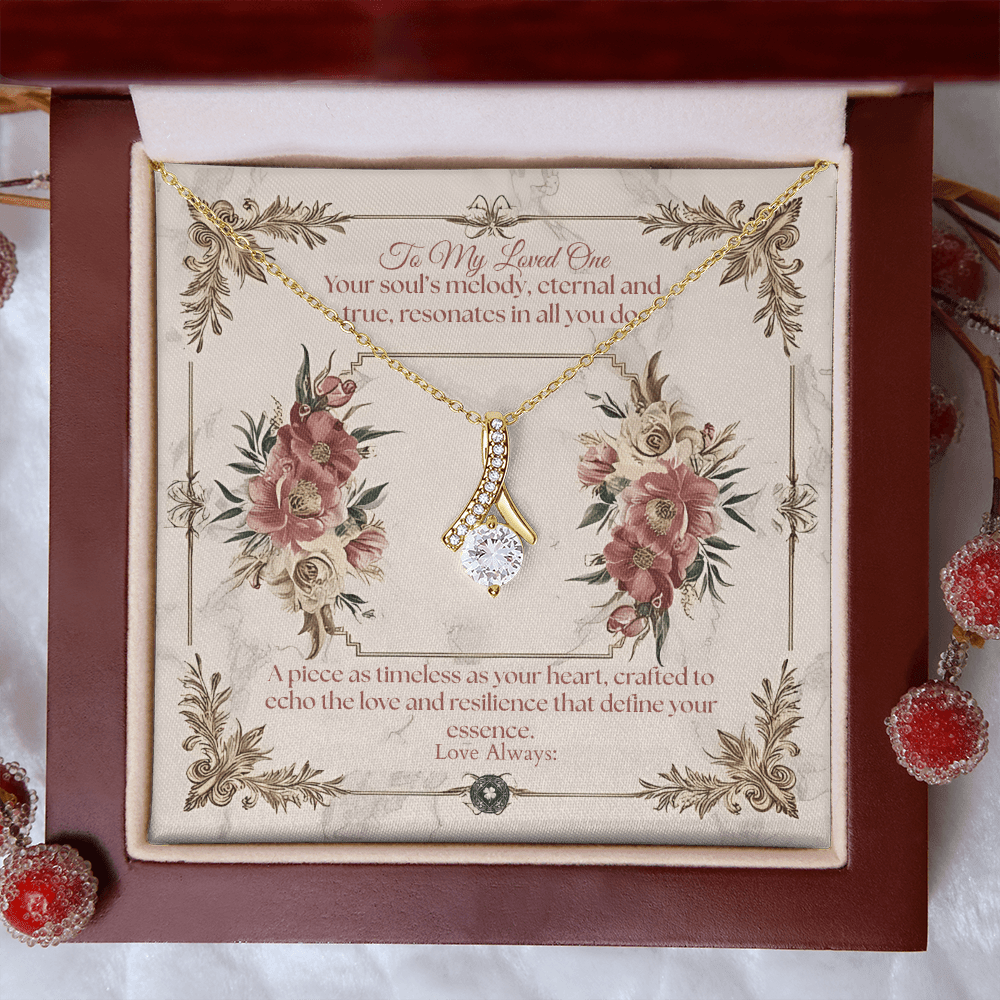 Alluring Beauty Necklace: Beautiful Jewelry 14k White Gold Two Tone Box The Silver Clover & Co.