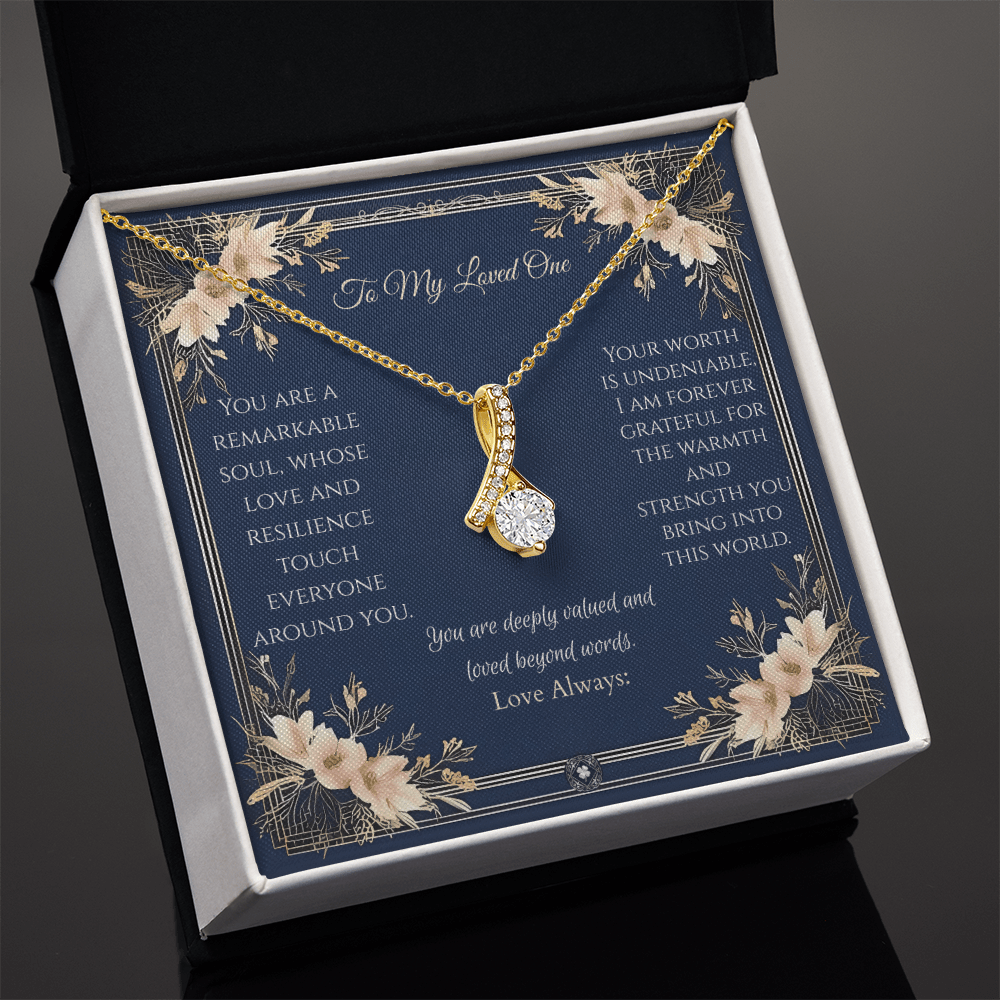 Alluring Beauty Necklace: Princess Jewelry 14k White Gold Two Tone Box The Silver Clover & Co.