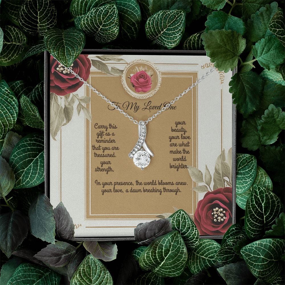 Alluring Beauty Necklace: Queen Jewelry 18K Yellow Gold Mahogany Style Luxury Box with LED The Silver Clover & Co.