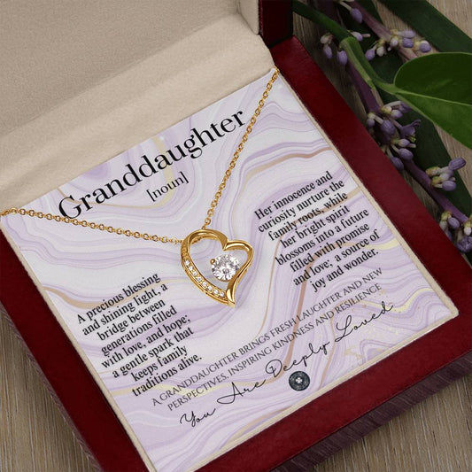 Forever Love Necklace: For Granddaughter