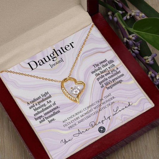 Forever Love Necklace: For Daughter