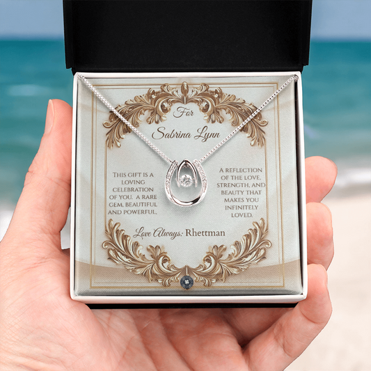 Lucky In Love Necklace: Elegance