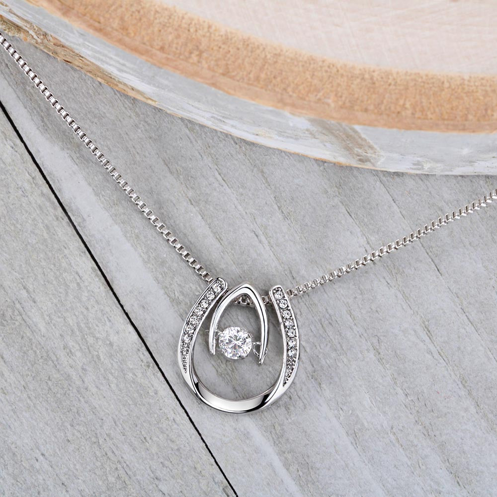 Lucky In Love Necklace: For Aunt