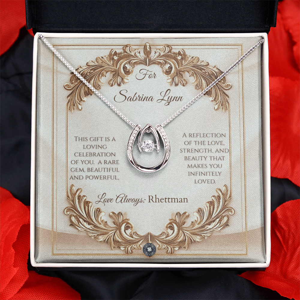 Lucky In Love Necklace: Elegance