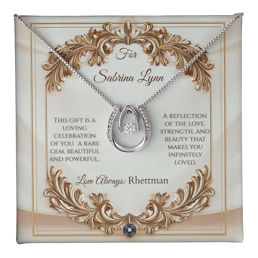 Lucky In Love Necklace: Elegance