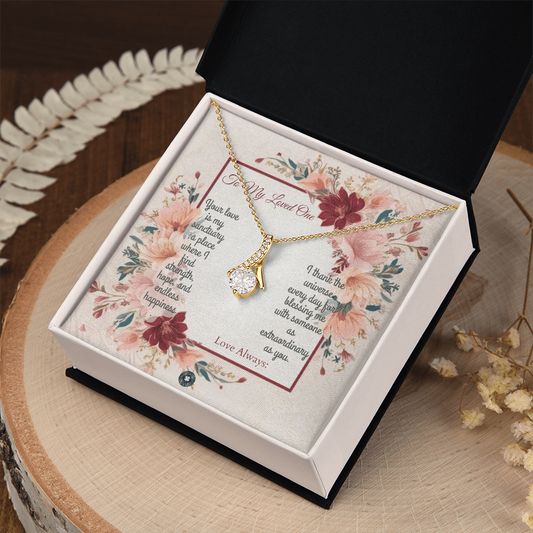 Alluring Beauty Necklace: Darling