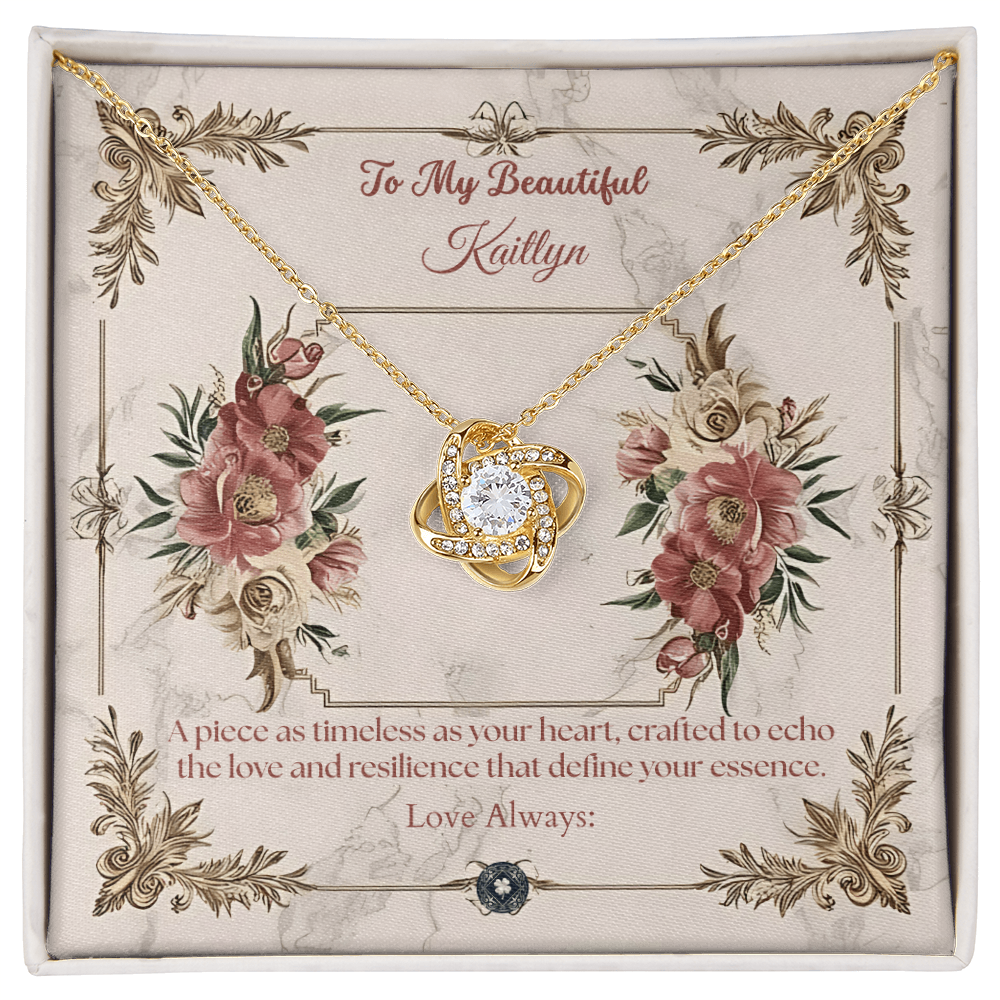 Love Knot Necklace: Beautiful