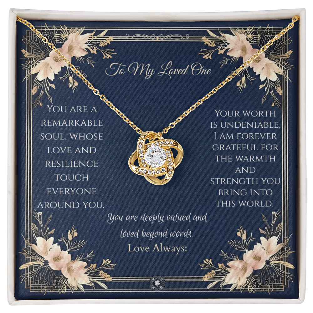Love Knot Necklace: Princess