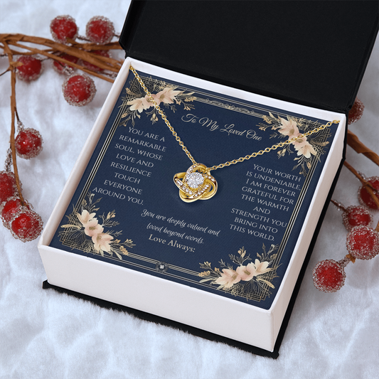 Love Knot Necklace: Princess
