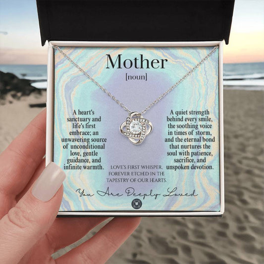 Love Knot Necklace: For Mother