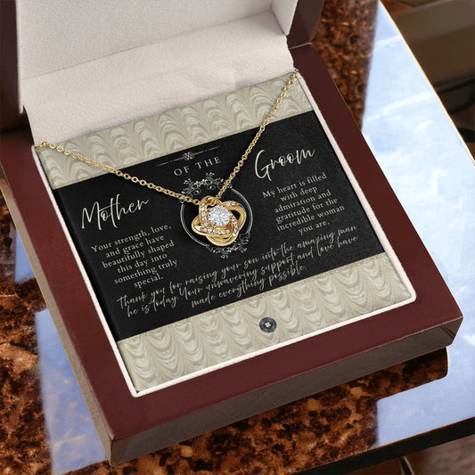 Love Knot Necklace: Mother of the Groom