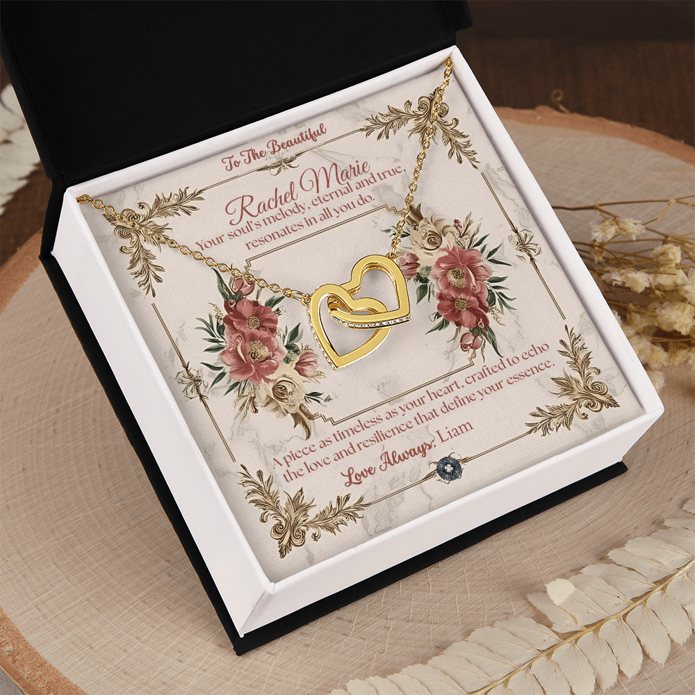 Interlocking Hearts Necklace: Beautiful