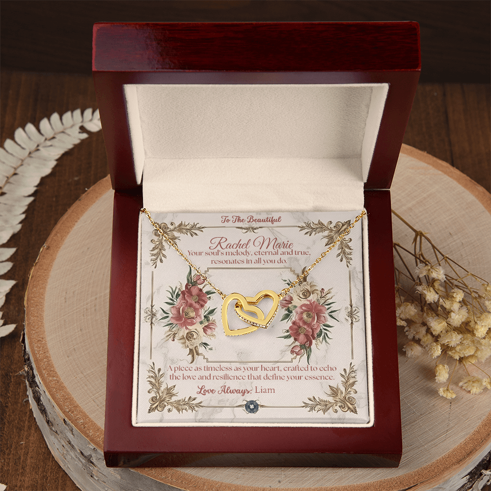Interlocking Hearts Necklace: Beautiful