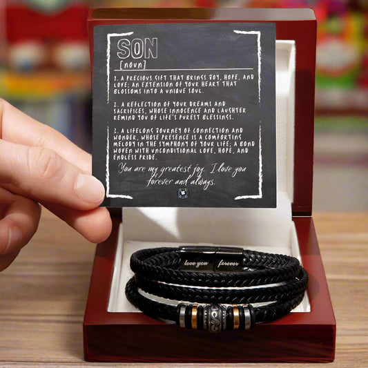 "Love You Forever" Bracelet: For Son