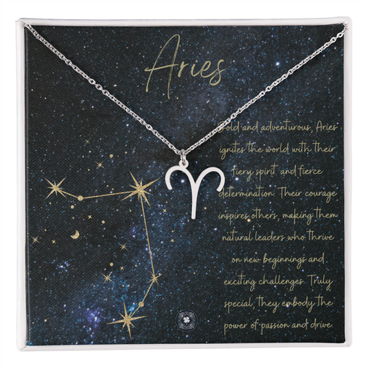 Zodiac Symbol Pendant: Aries