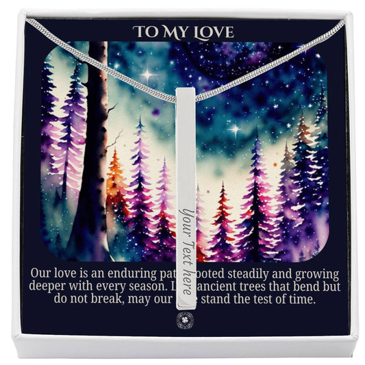 Talisman Necklace: Forest love