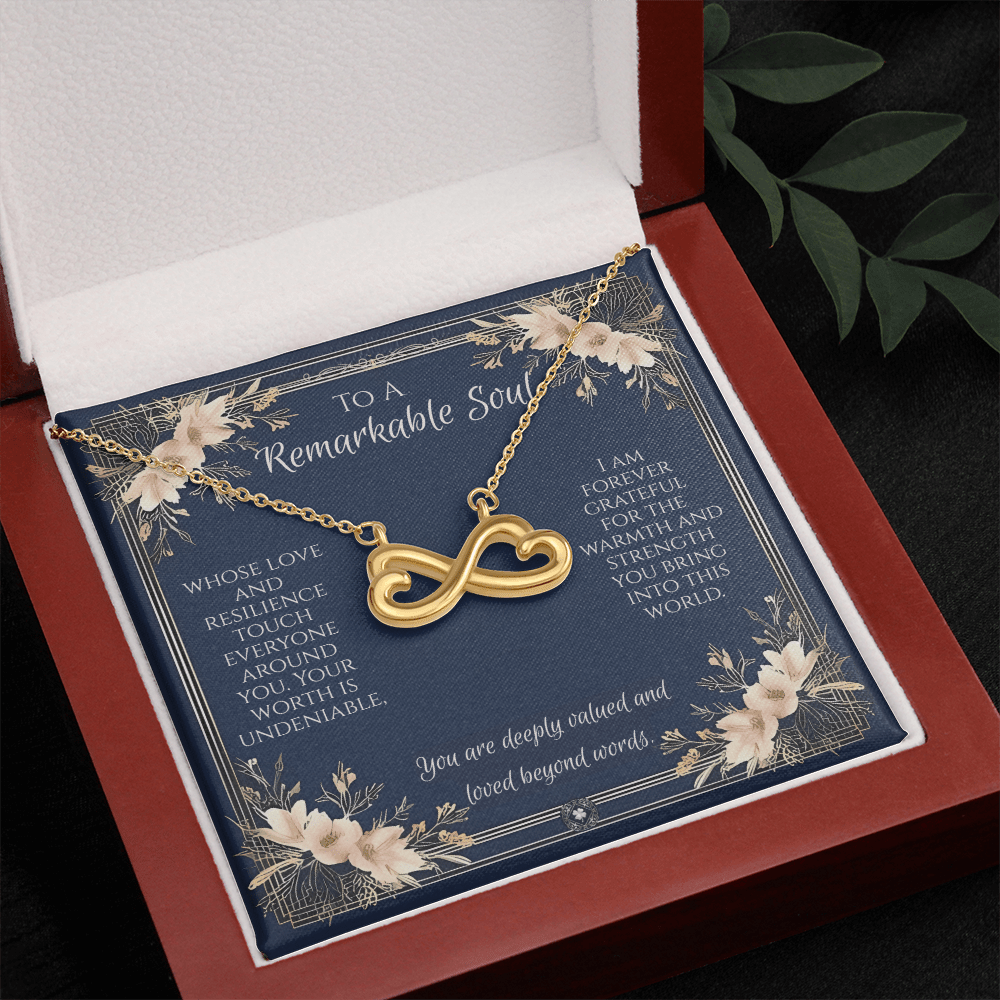 Endless Love Necklace: Princess Jewelry 18k Yellow Gold Two Tone Box The Silver Clover & Co.