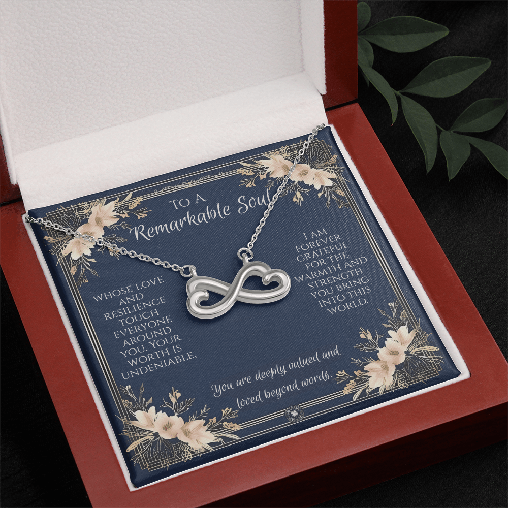 Endless Love Necklace: Princess Jewelry 18k Yellow Gold Two Tone Box The Silver Clover & Co.