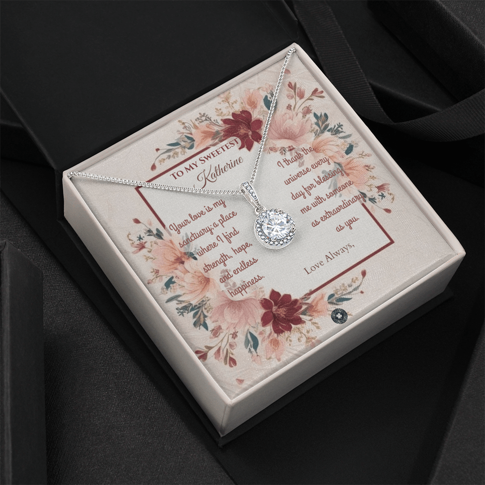 Eternal Hope Necklace: Darling Jewelry Two Tone Box The Silver Clover & Co.
