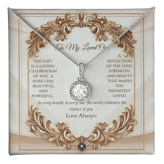Eternal Hope Necklace: Elegance Jewelry Two Tone Box The Silver Clover & Co.
