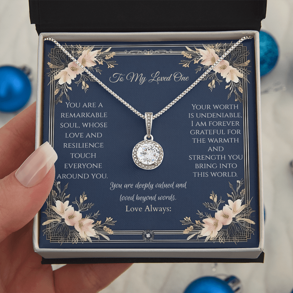 Eternal Hope Necklace: Princess Jewelry Two Tone Box The Silver Clover & Co.