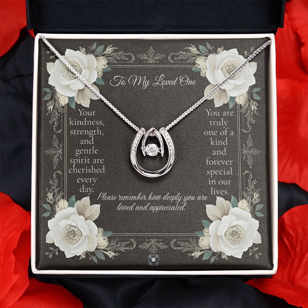 Lucky In Love Necklace: Angel Jewelry Two Tone Box The Silver Clover & Co.