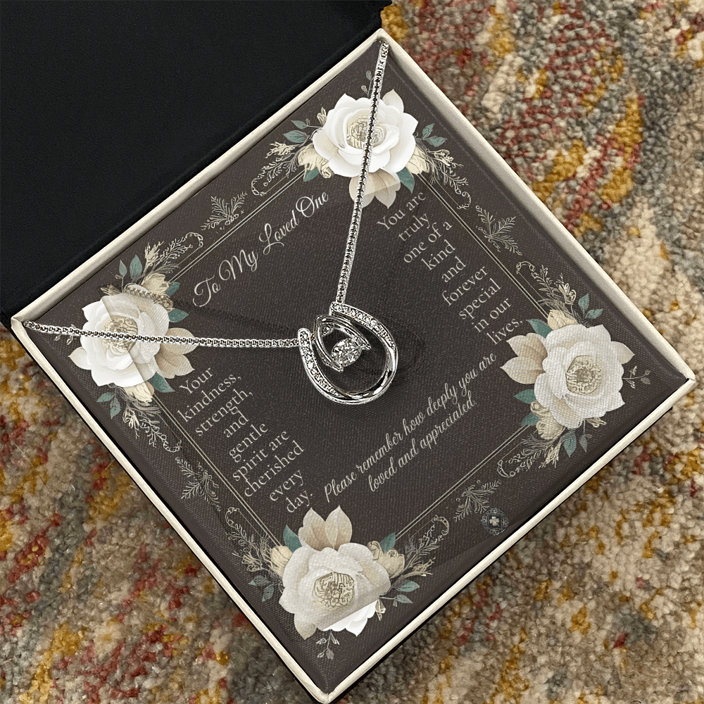 Lucky In Love Necklace: Angel Jewelry Two Tone Box The Silver Clover & Co.