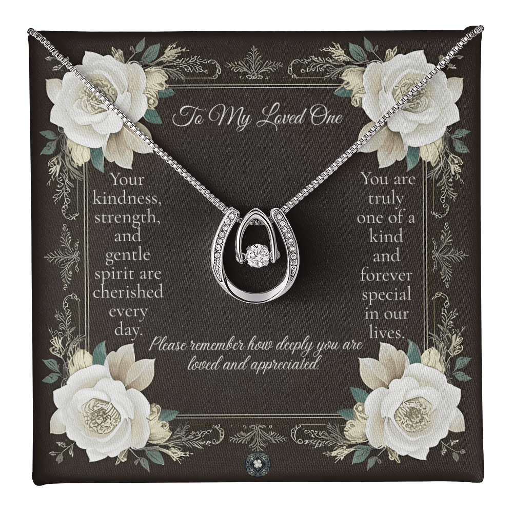 Lucky In Love Necklace: Angel Jewelry Two Tone Box The Silver Clover & Co.