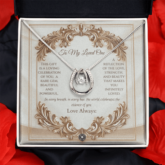 Lucky In Love Necklace: Elegance Jewelry Two Tone Box The Silver Clover & Co.