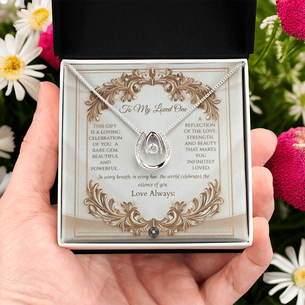 Lucky In Love Necklace: Elegance Jewelry Two Tone Box The Silver Clover & Co.