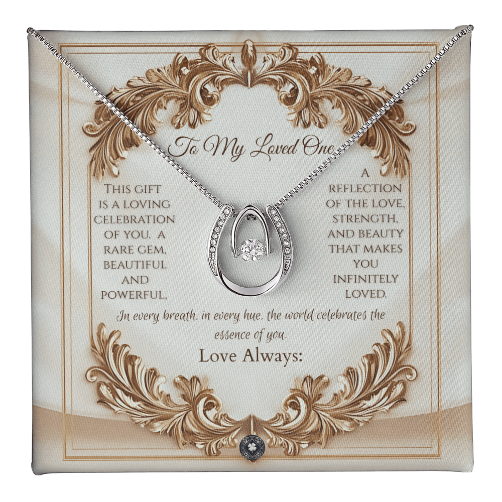 Lucky In Love Necklace: Elegance Jewelry Two Tone Box The Silver Clover & Co.