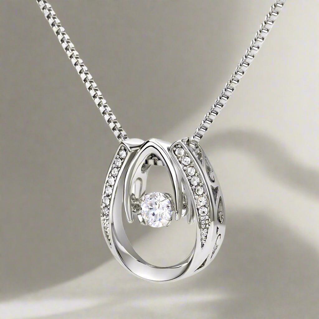 Lucky In Love Necklace: For Niece Jewelry Sunset Two Tone Box The Silver Clover & Co.