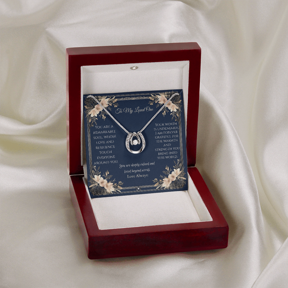 Lucky In Love Necklace: Princess Jewelry Two Tone Box The Silver Clover & Co.