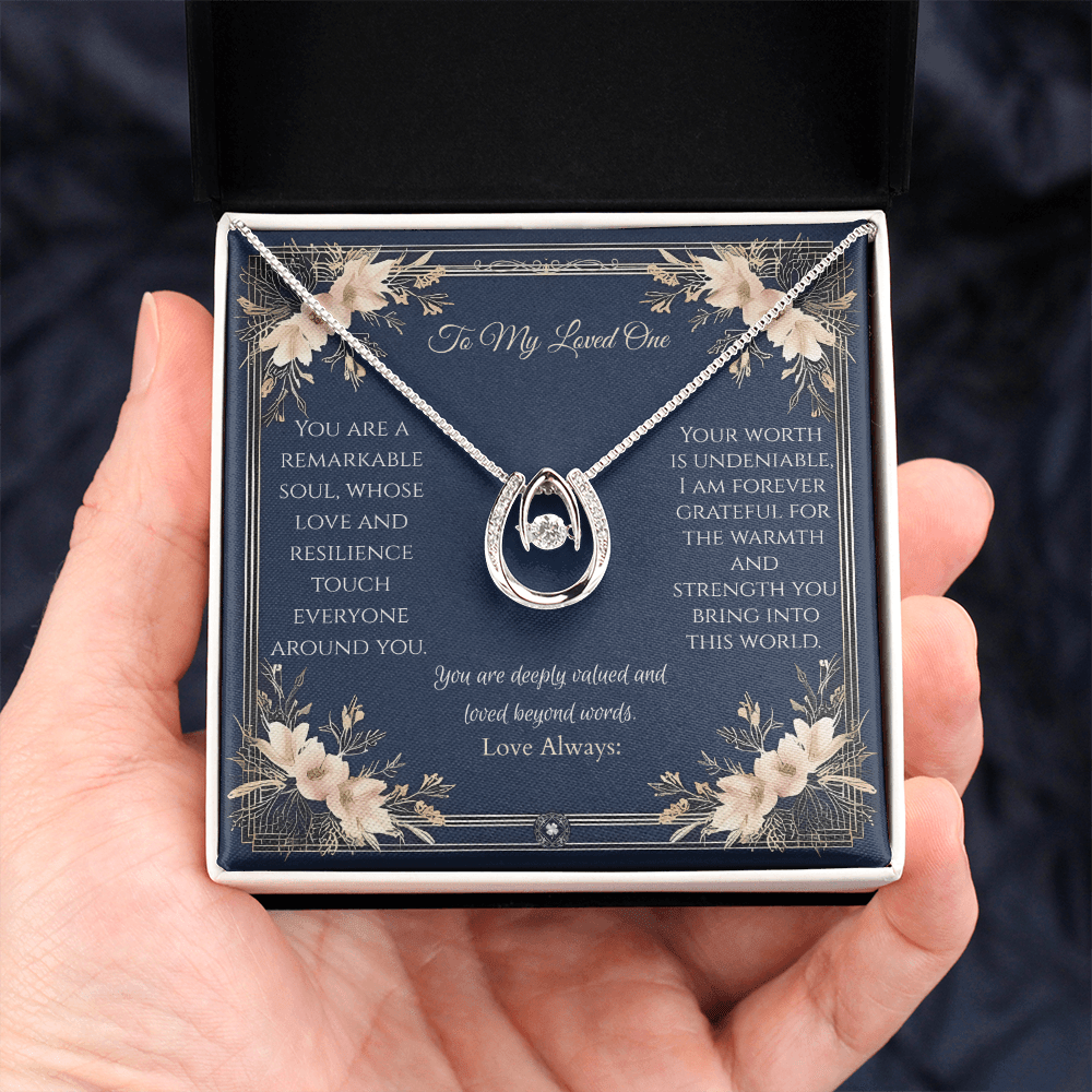 Lucky In Love Necklace: Princess Jewelry Two Tone Box The Silver Clover & Co.