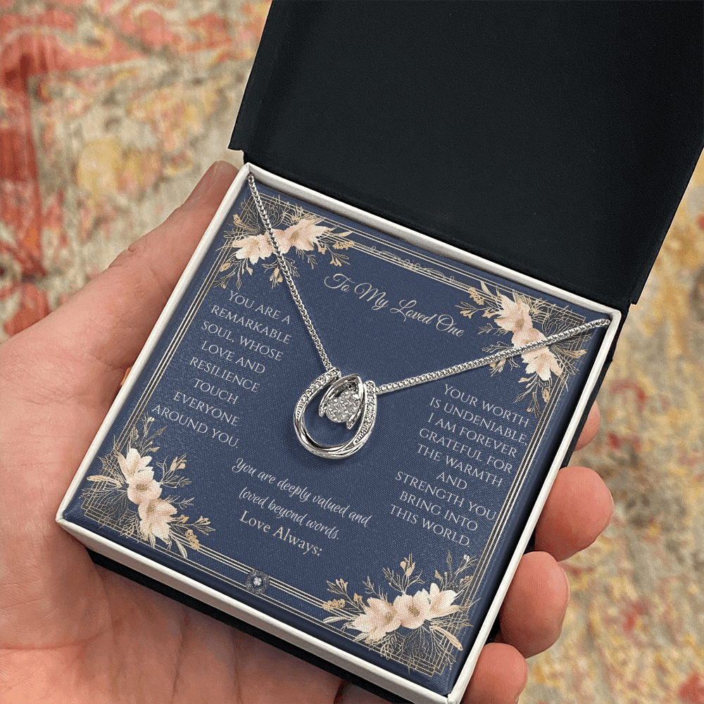 Lucky In Love Necklace: Princess Jewelry Two Tone Box The Silver Clover & Co.