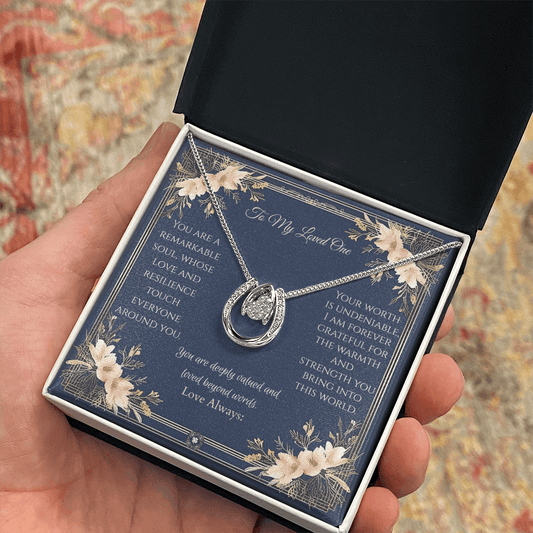 Lucky In Love Necklace: Princess Jewelry Two Tone Box The Silver Clover & Co.